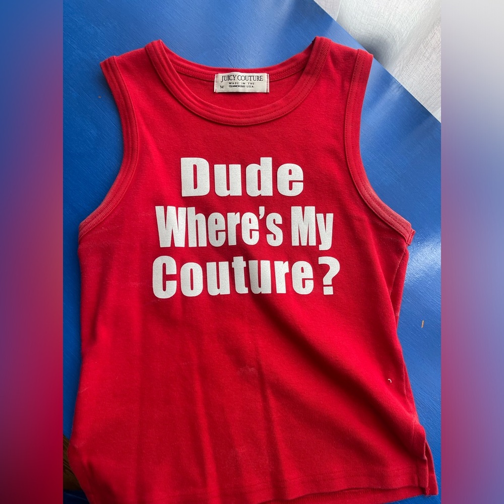 RARE Dude Where’s My Couture Top